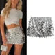 Festive Sparkle Vintage Skirt