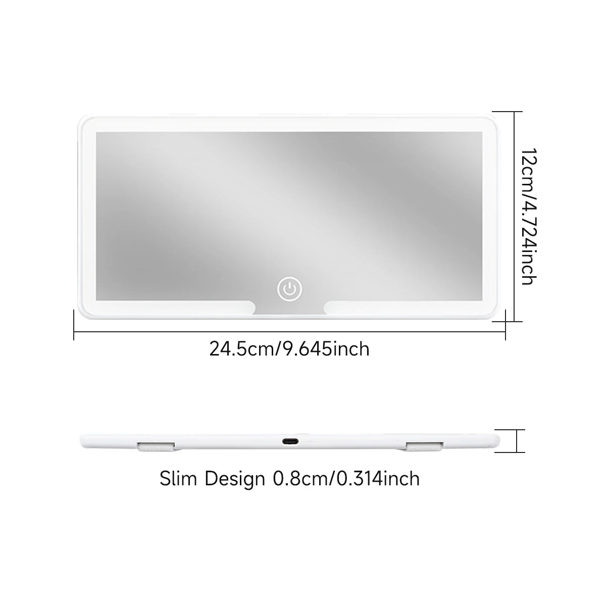 LED HD Makeup Universal Mirror