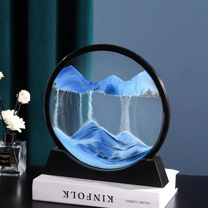 3D Moving Sand Art Home and Office Decor - Blooming Trendz