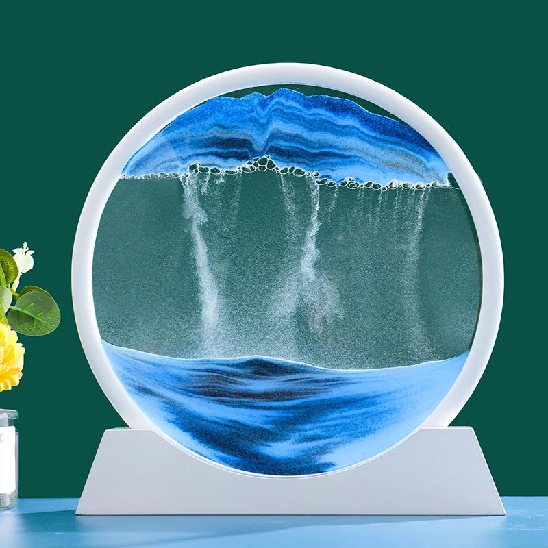 3D Moving Sand Art Home and Office Decor - Blooming Trendz