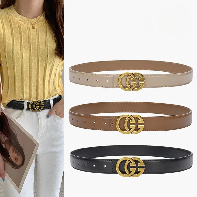 Genuine Designer Belt with Design