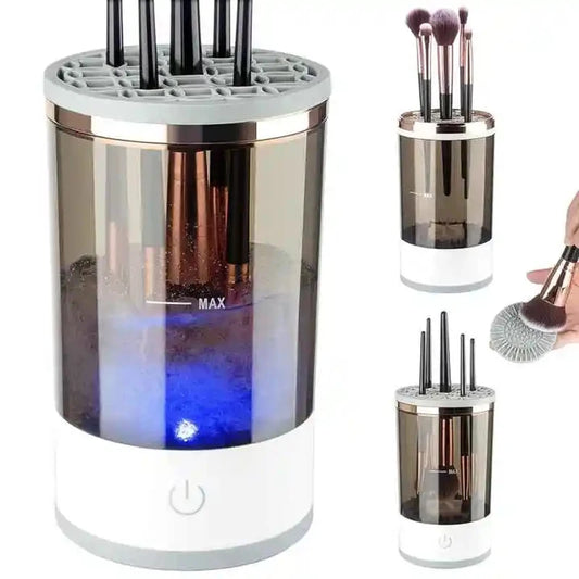 3 in 1 Automatic Electric Makeup Brush Cleaner - Blooming Trendz