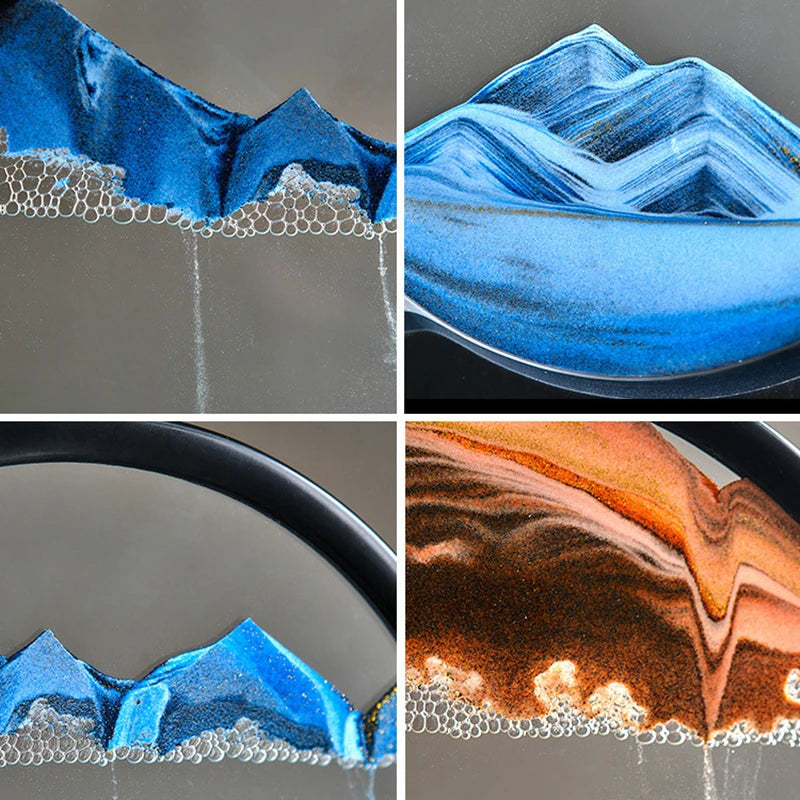 3D Moving Sand Art Home and Office Decor - Blooming Trendz